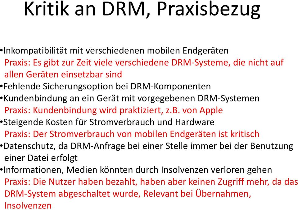 i DRM Komponenten Kundenbi
