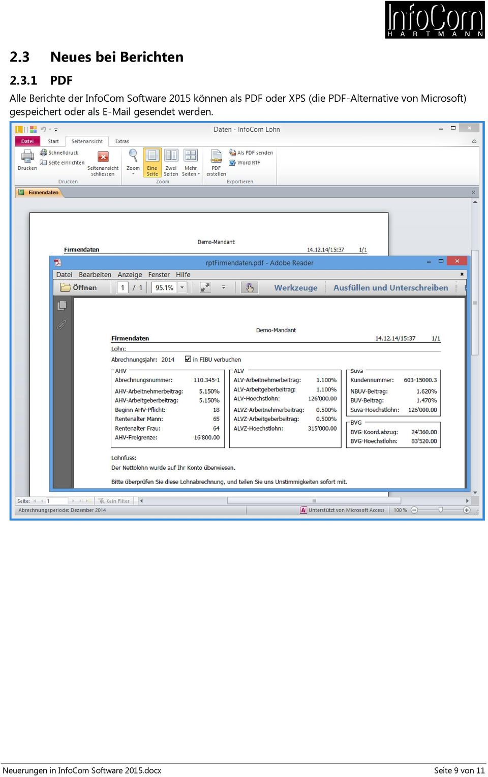 PDF-Alternative von Microsoft) gespeichert oder als E-Mail