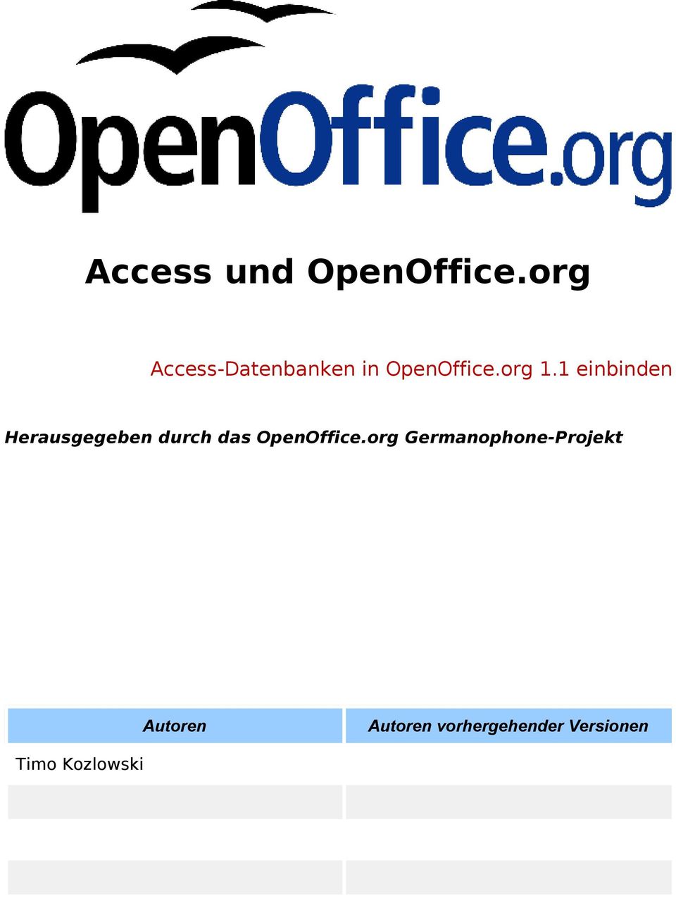 OpenOffice.