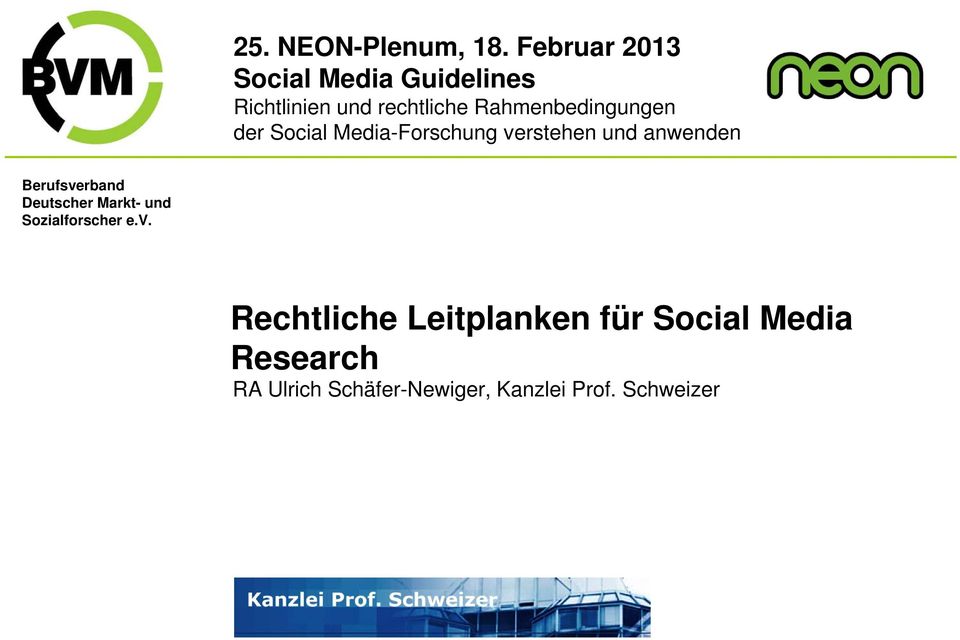 Rahmenbedingungen der Social Media-Forschung verstehen und anwenden