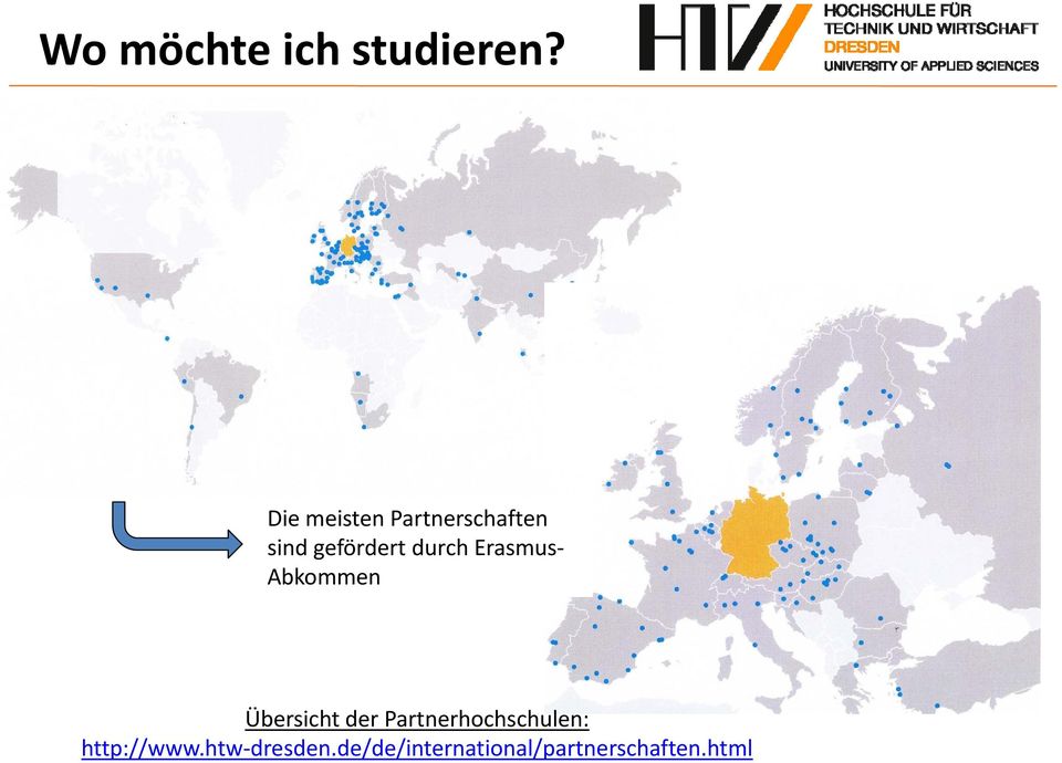 durch Erasmus Abkommen Übersicht der