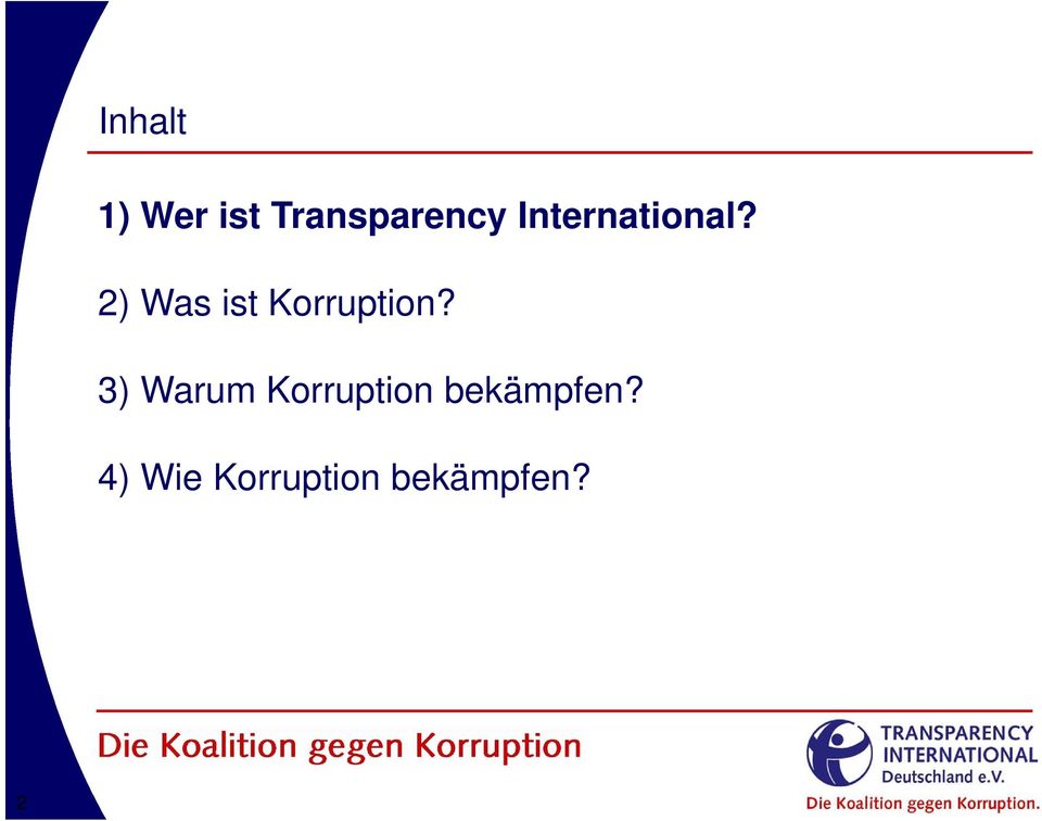 2) Was ist Korruption?