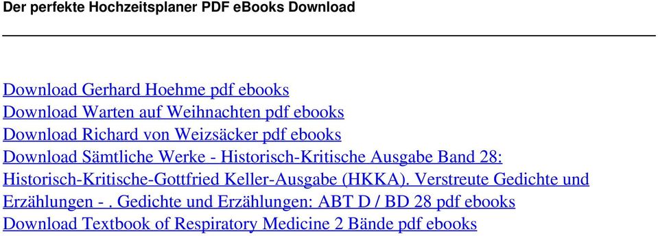 Weihnachten pdf ebooks Download Richard von Weizsäcker pdf ebooks Download Sämtliche Werke - Historisch-Kritische