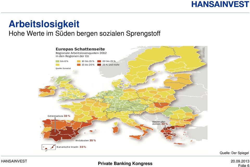 sozialen Sprengstoff