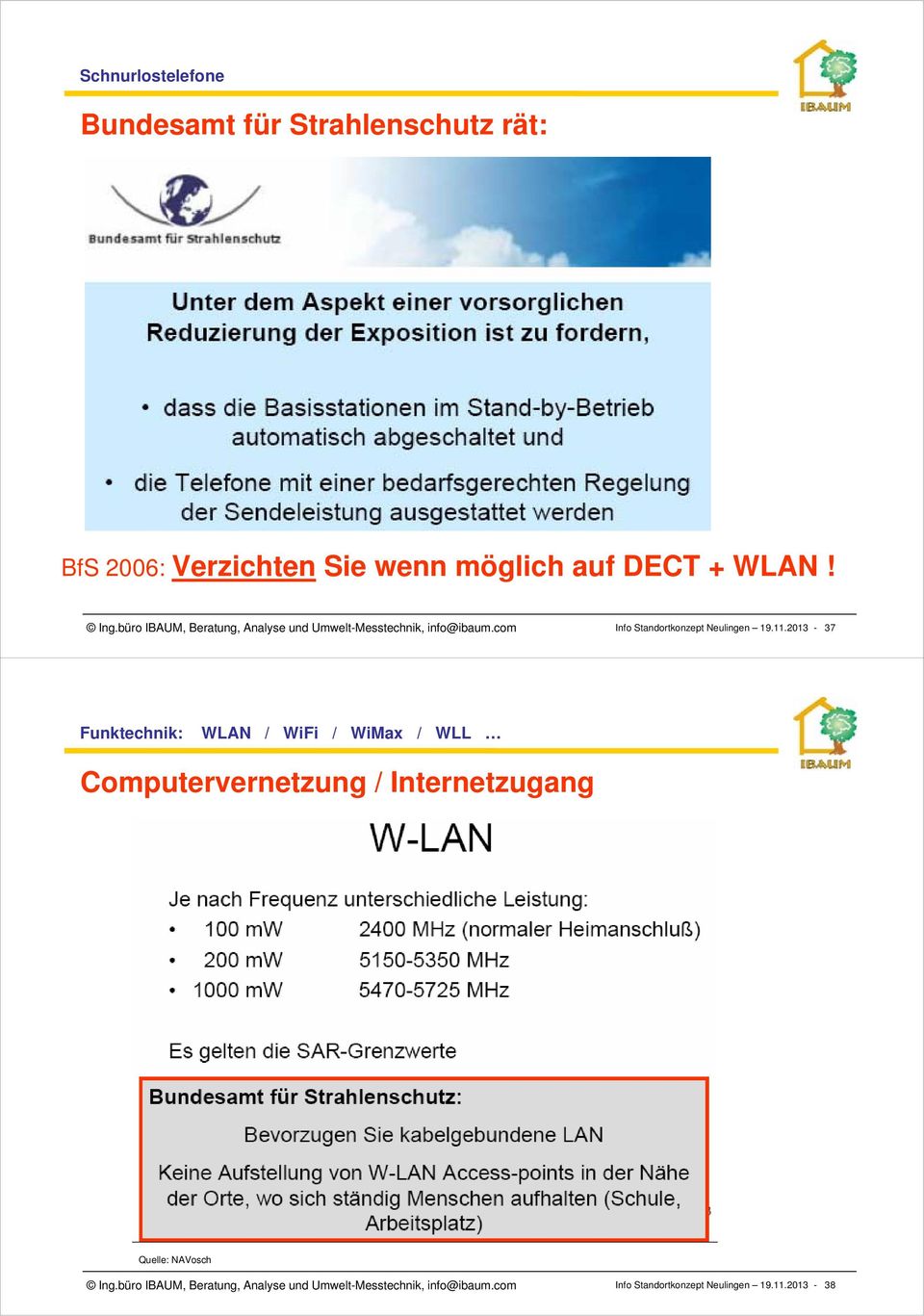 Info Standortkonzept Neulingen 19.11.