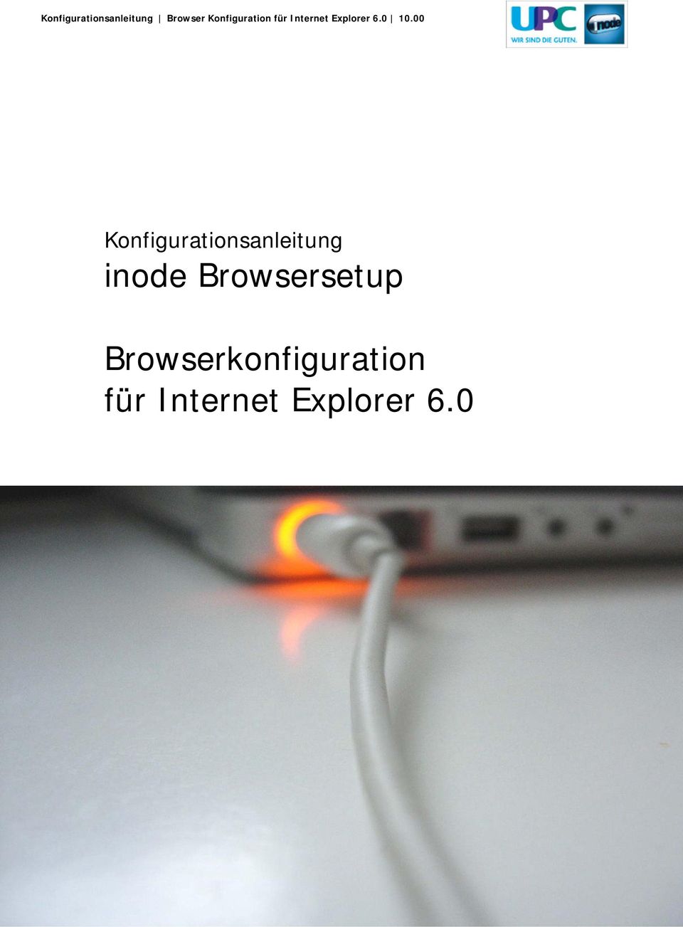 Browserkonfiguration