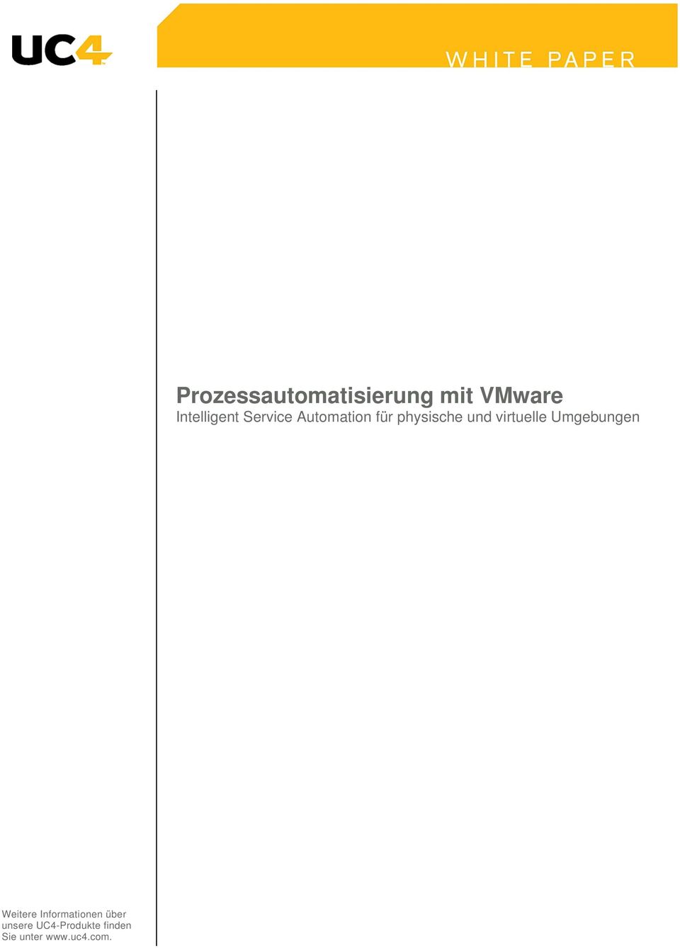 Prozessautomatisierung mit VMware