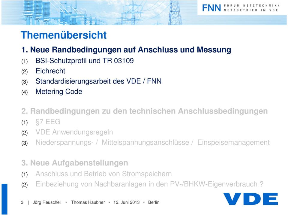 FNN (4) Metering Code 2.
