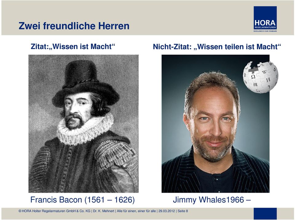 1626) Jimmy Whales1966 HORA Holter Regelarmaturen GmbH &