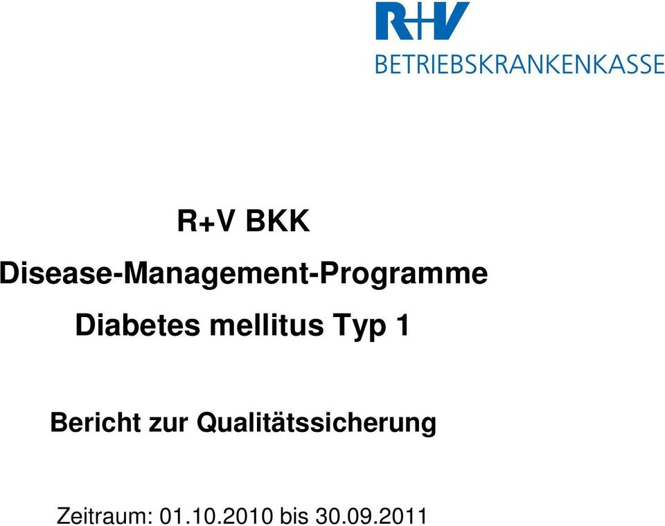 Diabetes mellitus Typ 1 Bericht