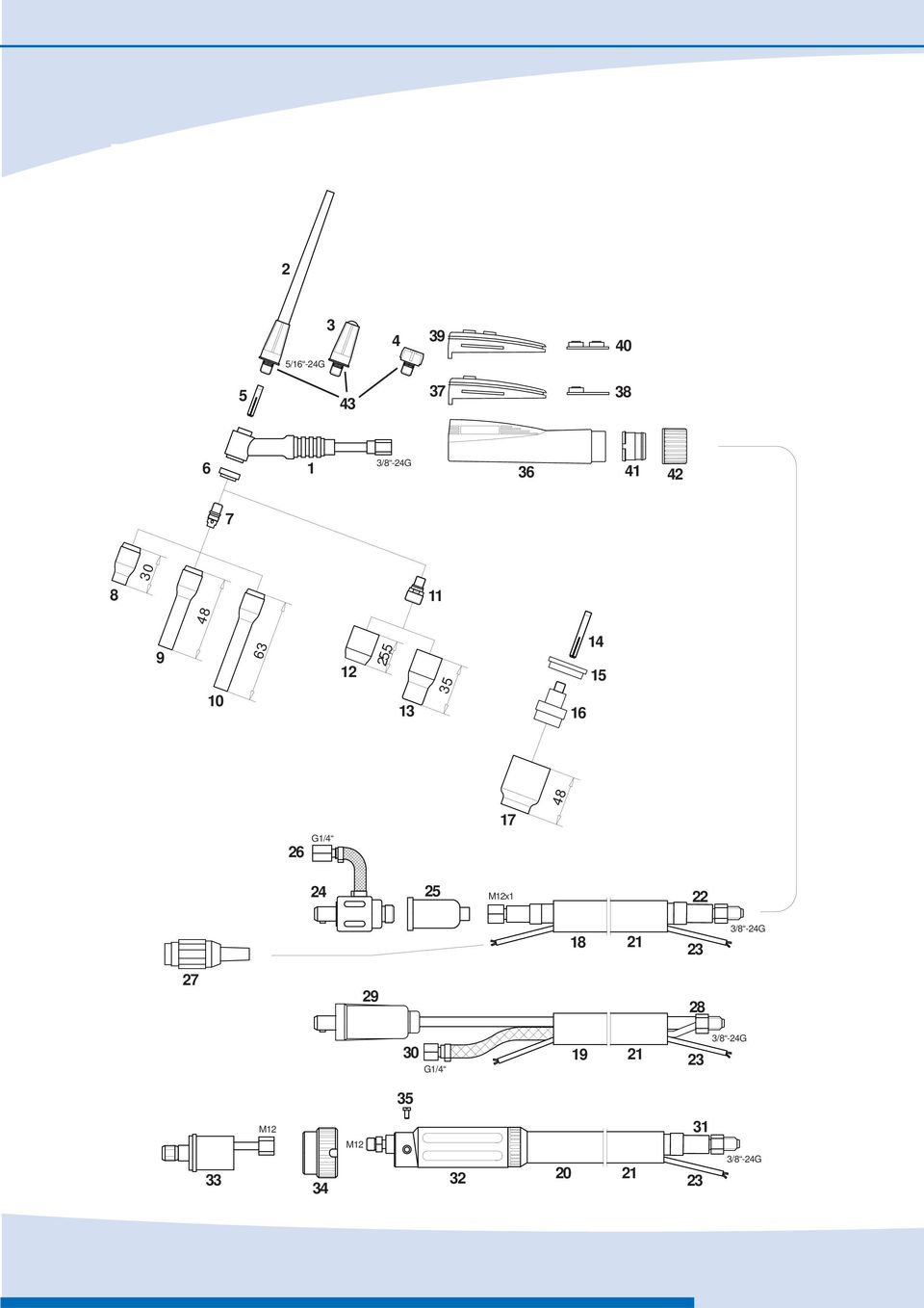 48 26 G1/4 17 24 25 M12x1 22 18 21 23 27 29