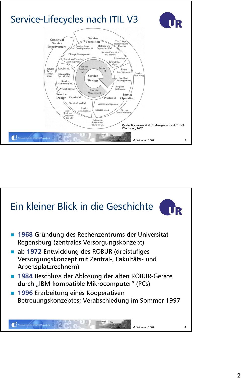 Regensburg (zentrales Versorgungskonzept) ab 1972 Entwicklung des ROB (dreistufiges Versorgungskonzept mit Zentral-, Fakultäts-