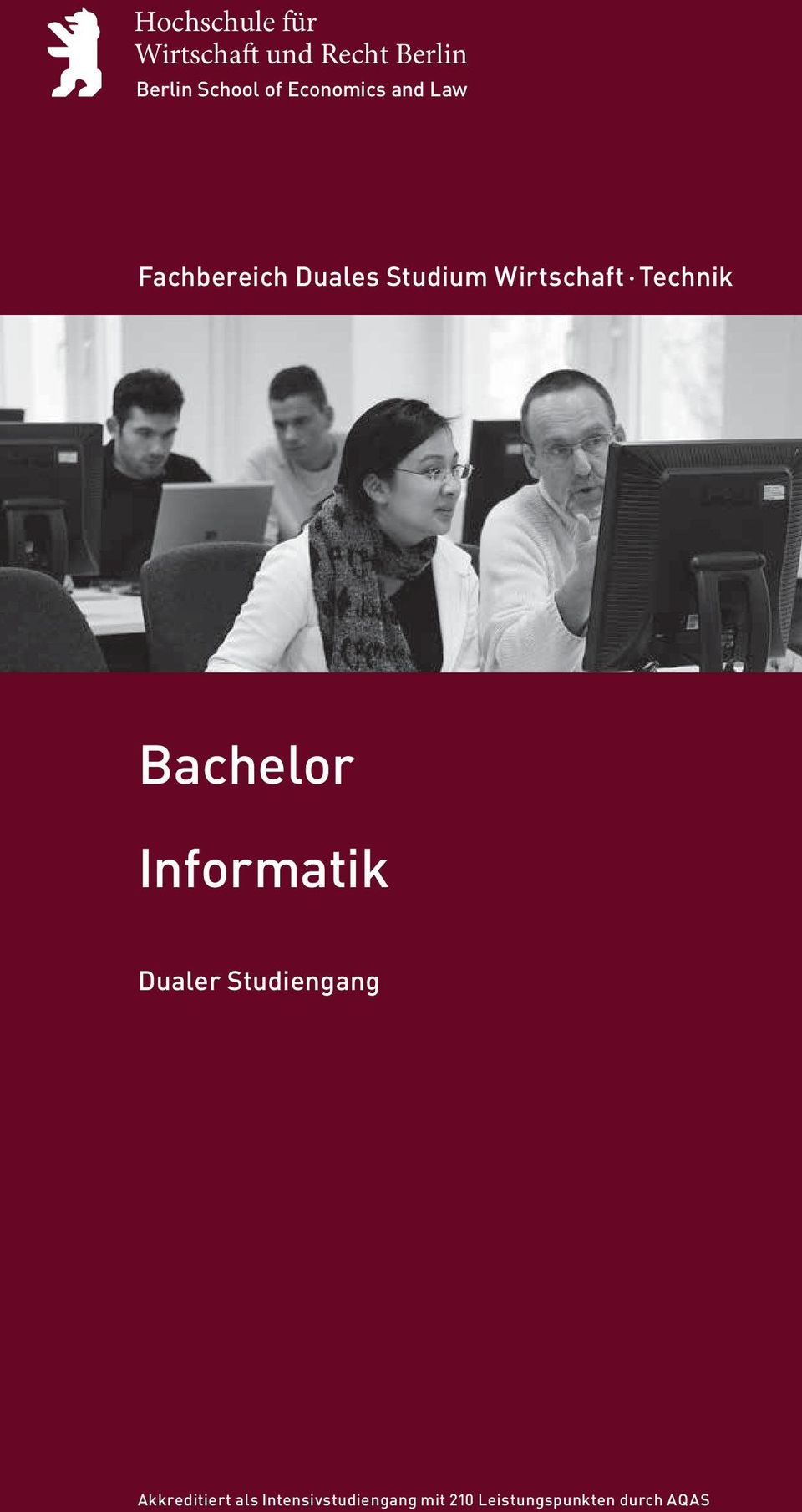 Technik Bachelor Informatik Dualer Studiengang