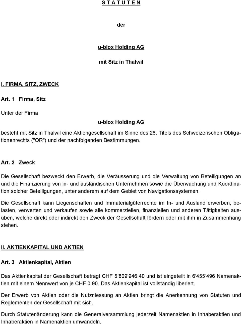Titels des Schweizerischen Obligationenrechts ("OR") und der nachfolgenden Bestimmungen. Art.