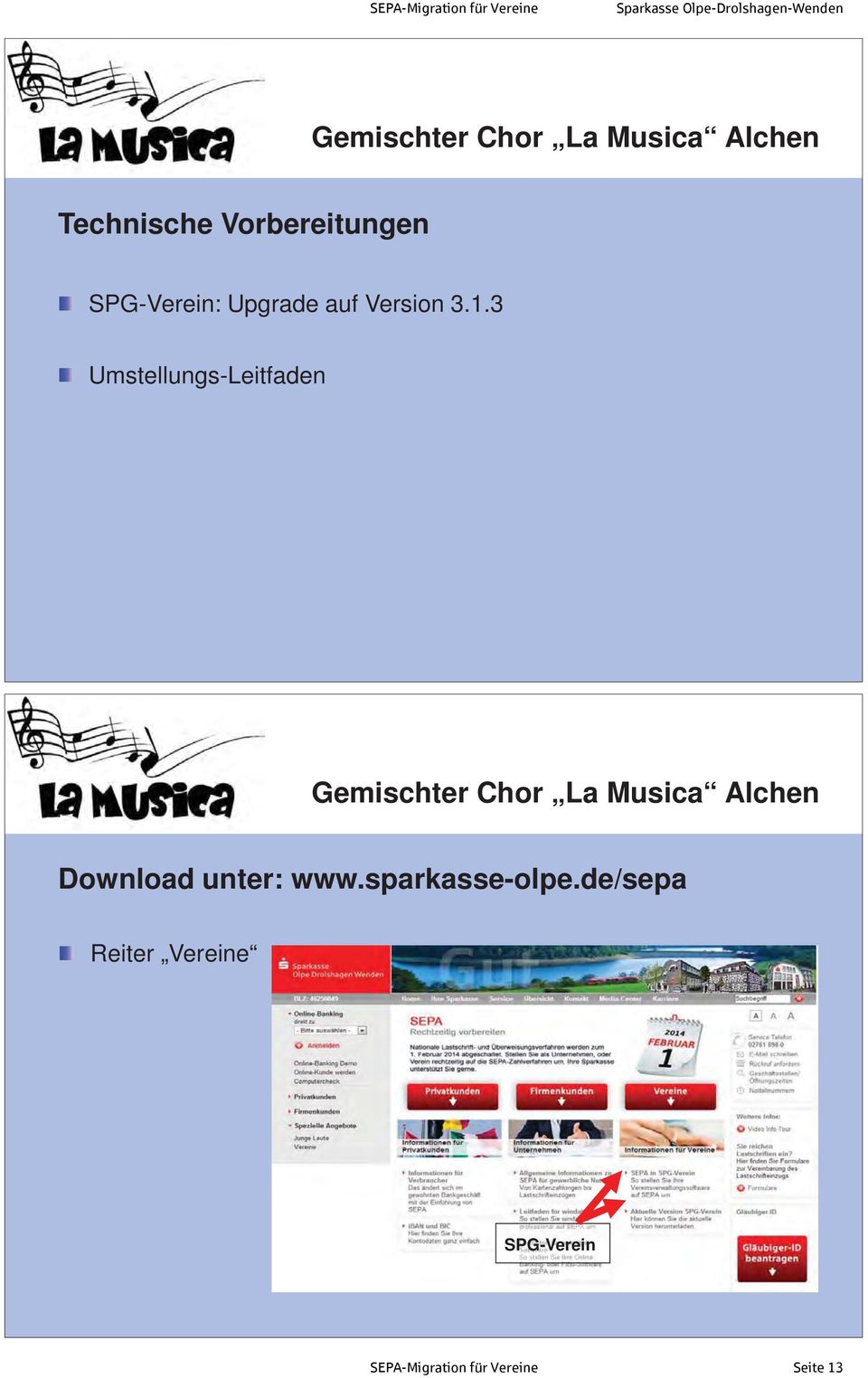 3 Umstellungs-Leitfaden Download unter: www.