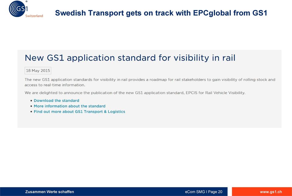EPCglobal from GS1
