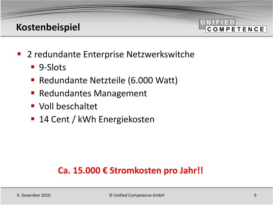 000 Watt) Redundantes Management Voll beschaltet 14 Cent /