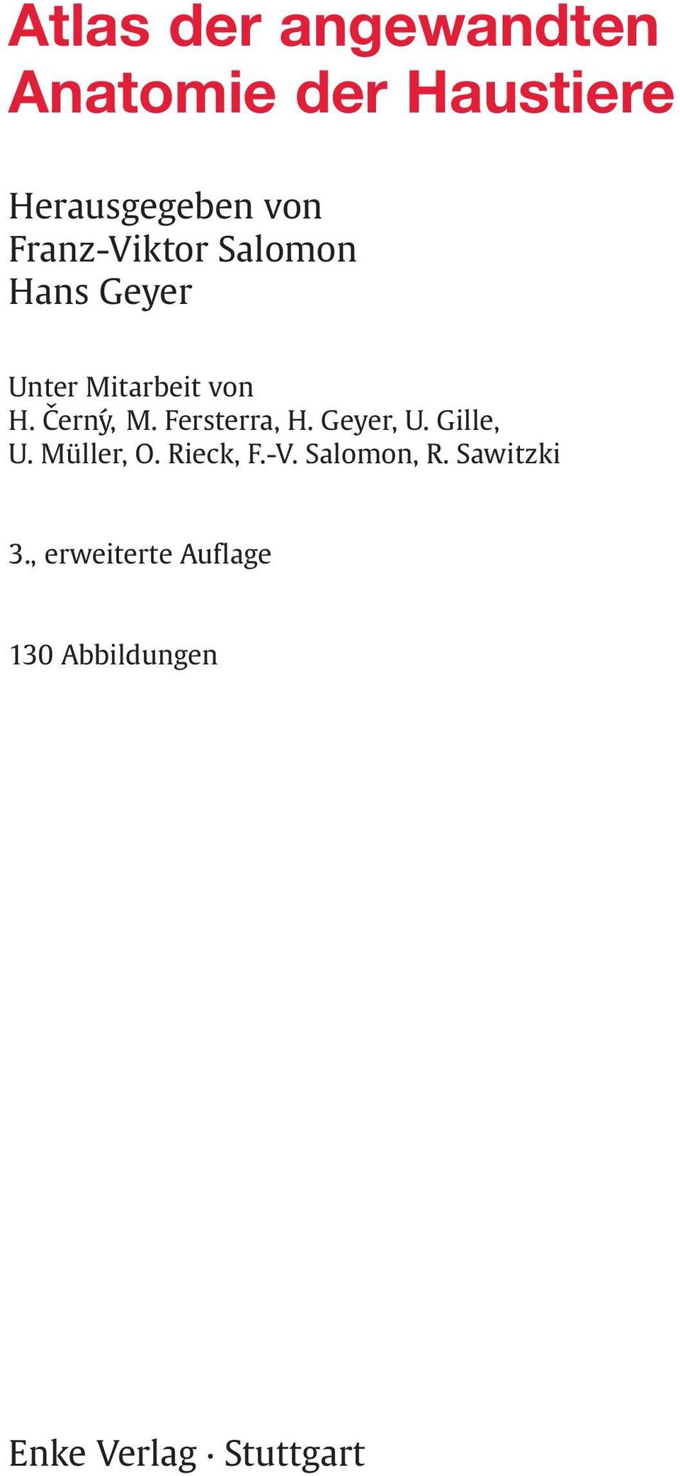Fersterra, H. Geyer, U. Gille, U. Müller, O. Rieck, F.-V.