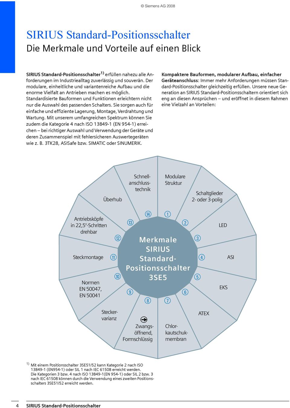 Standardisierte Bauformen und Funktionen erleichtern nicht nur die Auswahl des passenden Schalters. Sie sorgen auch für einfache und effiziente Lagerung, Montage, Verdrahtung und Wartung.