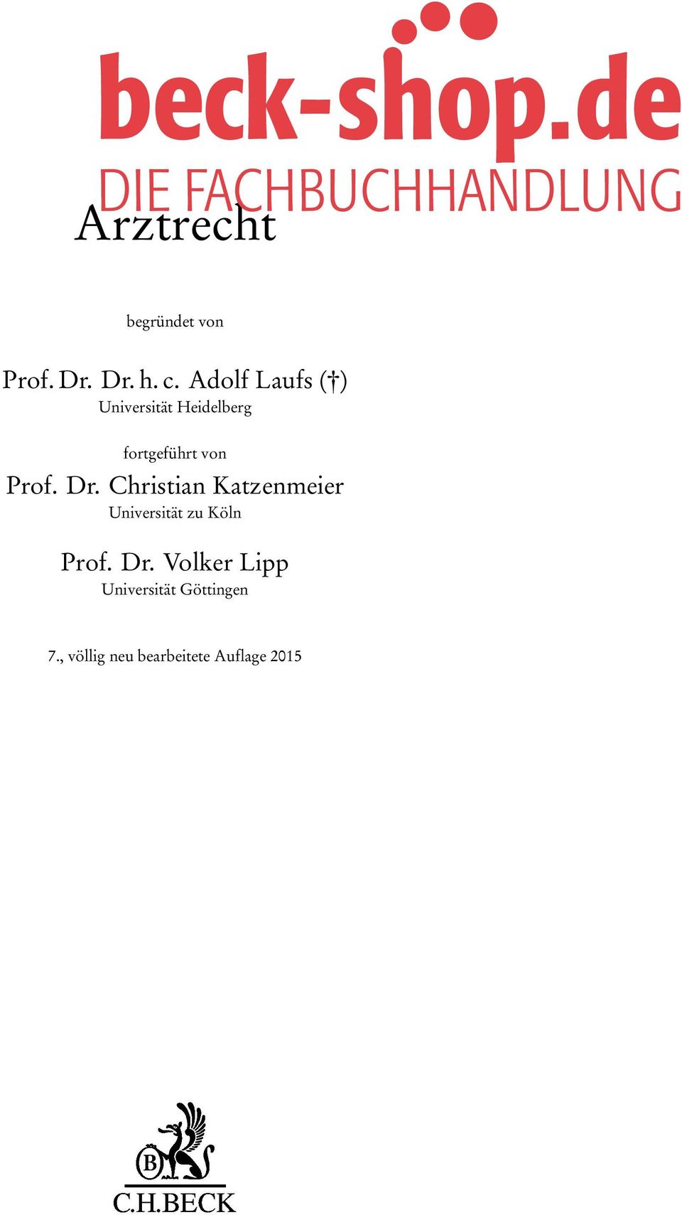 Prof. Dr. Christian Katzenmeier Universität zu Köln Prof.