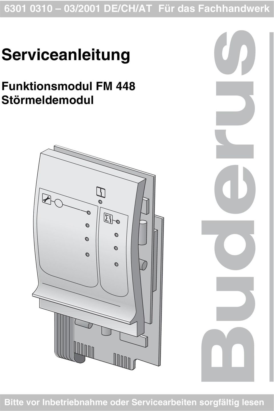 Funktionsmodul FM 448 Störmeldemodul