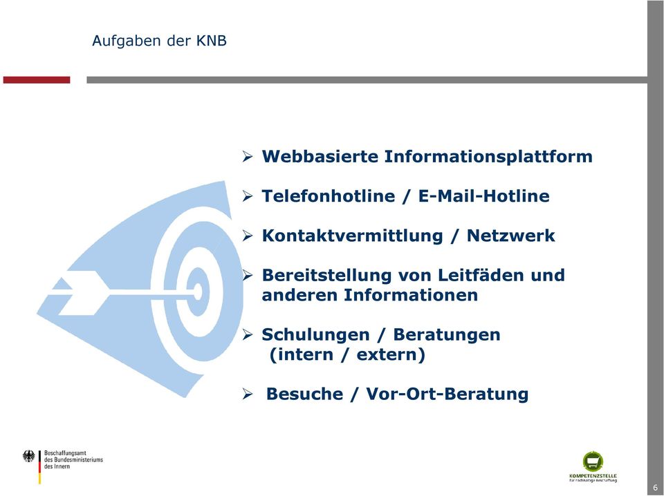 Netzwerk Bereitstellung von Leitfäden und anderen