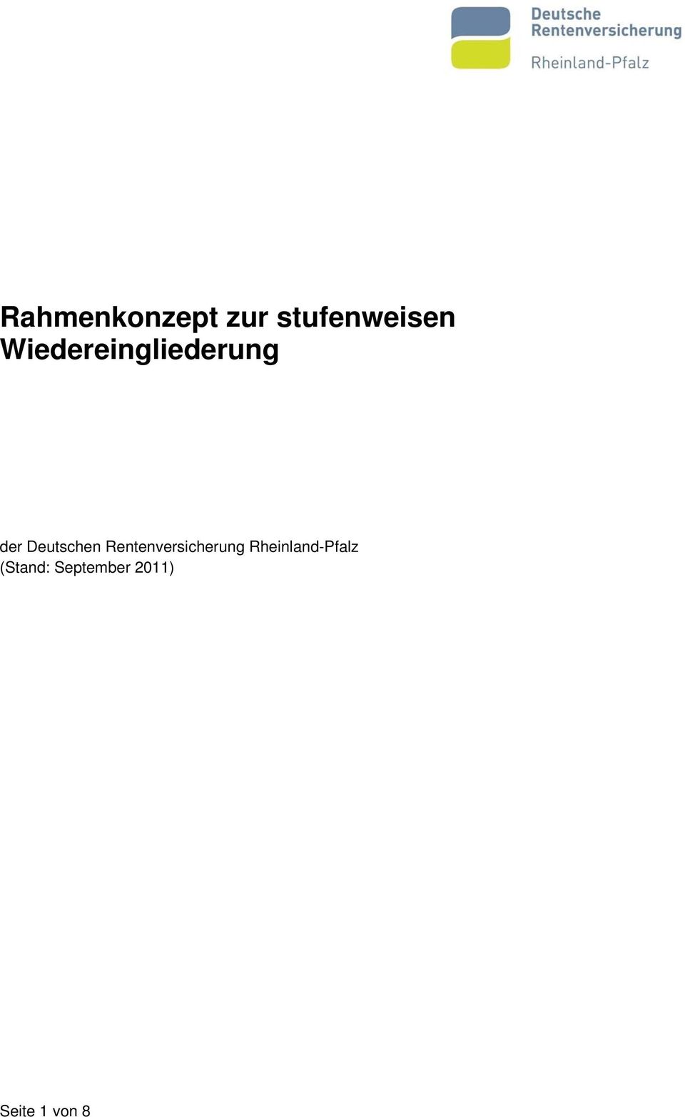 Rentenversicherung Rheinland-Pfalz