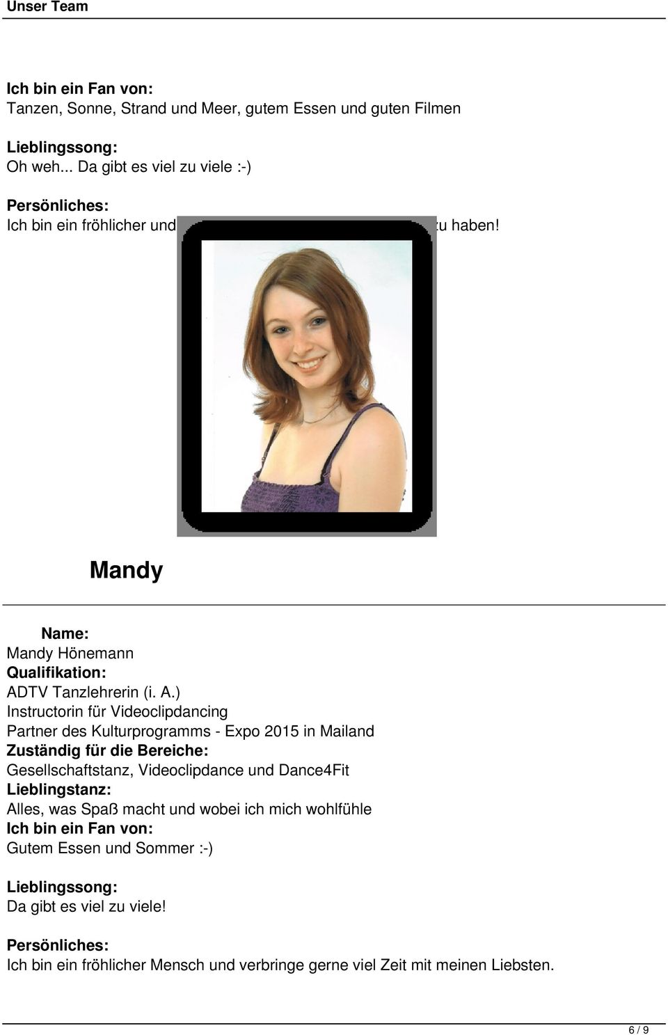 Mandy Mandy Hönemann AD