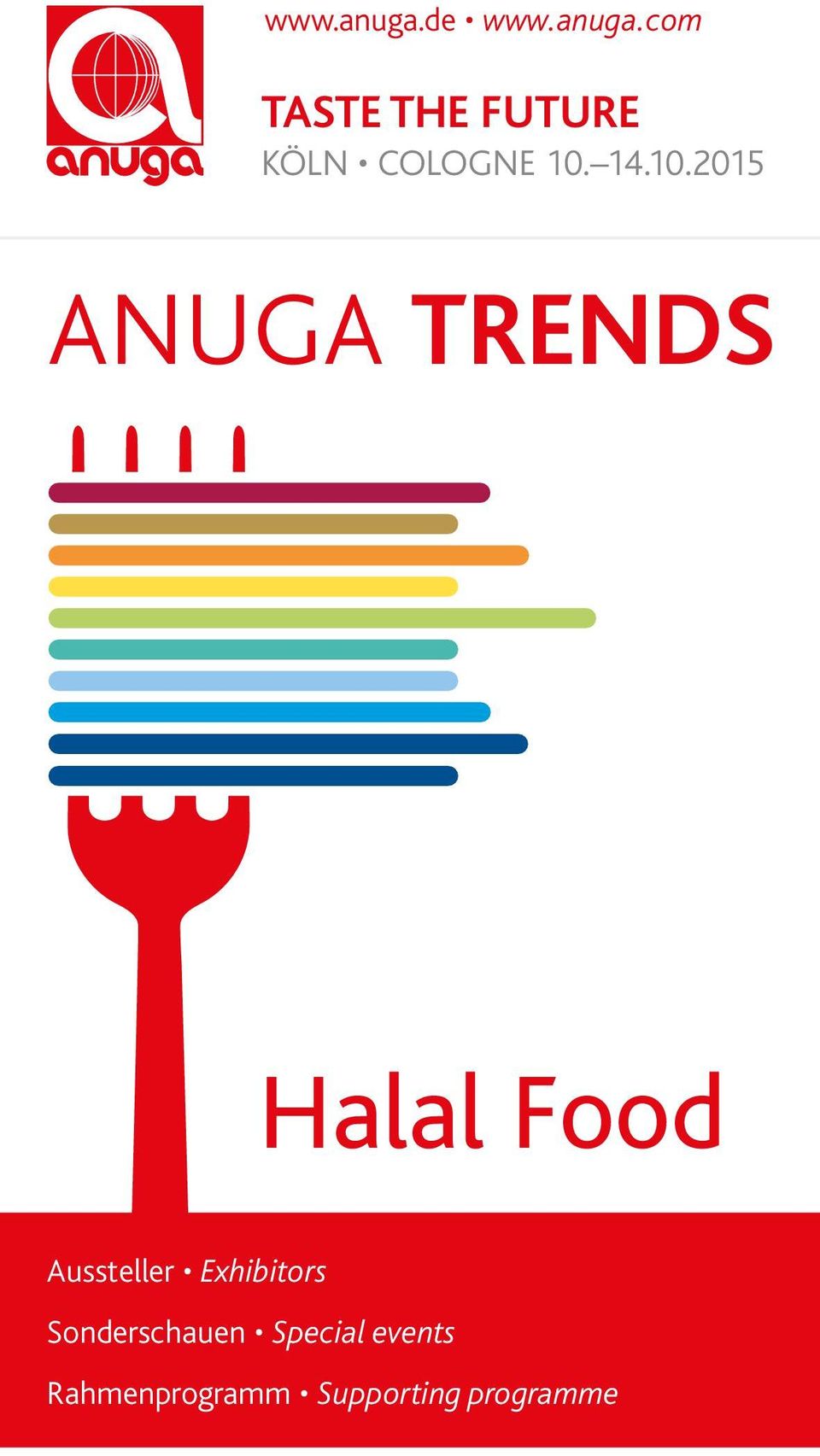 10.2015 ANUGA TRENDS Halal Food Aussteller