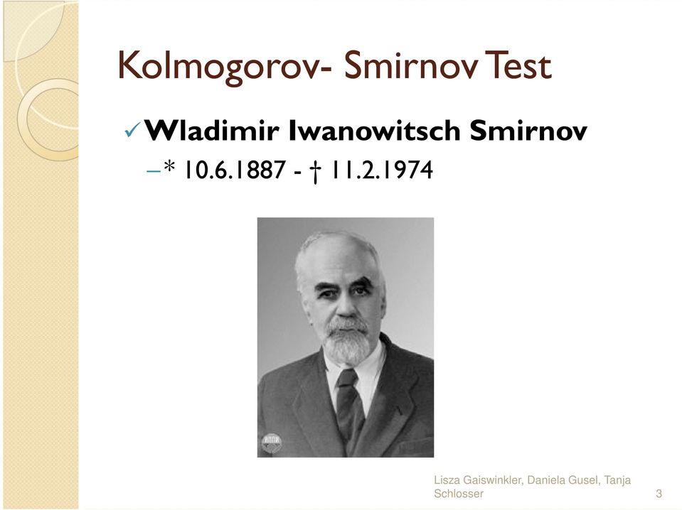 Iwanowitsch Smirnov