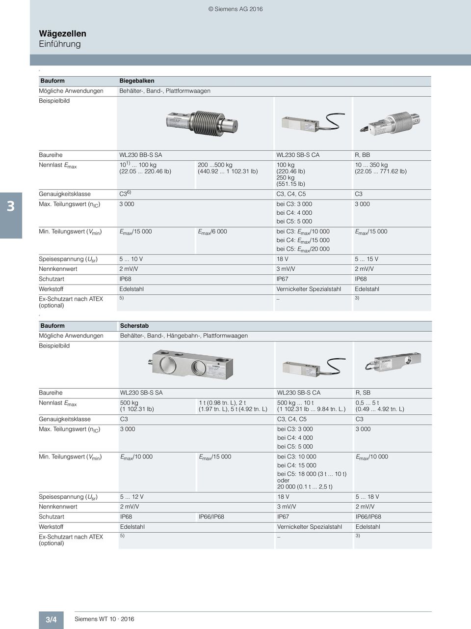 Siemens Ag 18 Siwarex Wl230 S Sa 3 18 Wagezelle 3 Grundplatte Mit Uberlastschutz 3 21 Elastomerlager 3 22 Kompakteinbaueinheit Pdf Free Download