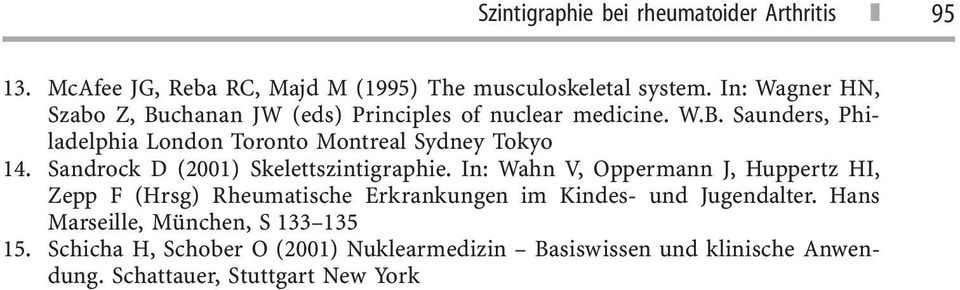 Sandrock D (2001) Skelettszintigraphie.
