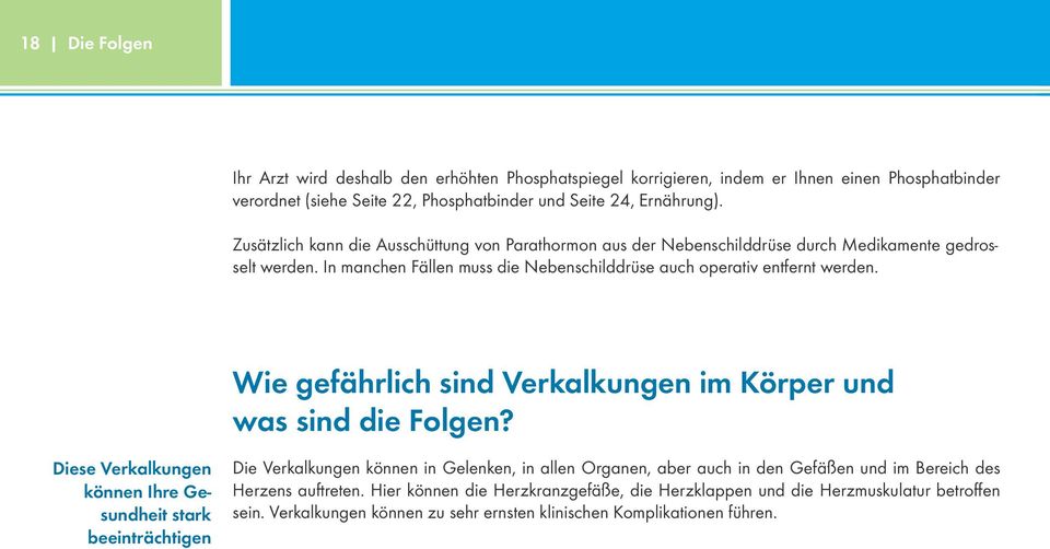 Wie gefährlich sind Verkalkungen im Körper und was sind die Folgen?