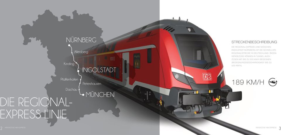 ŠKODA Wendezüge können in Tunnel auch Zügen mit bis zu 300 Km/h begegnen