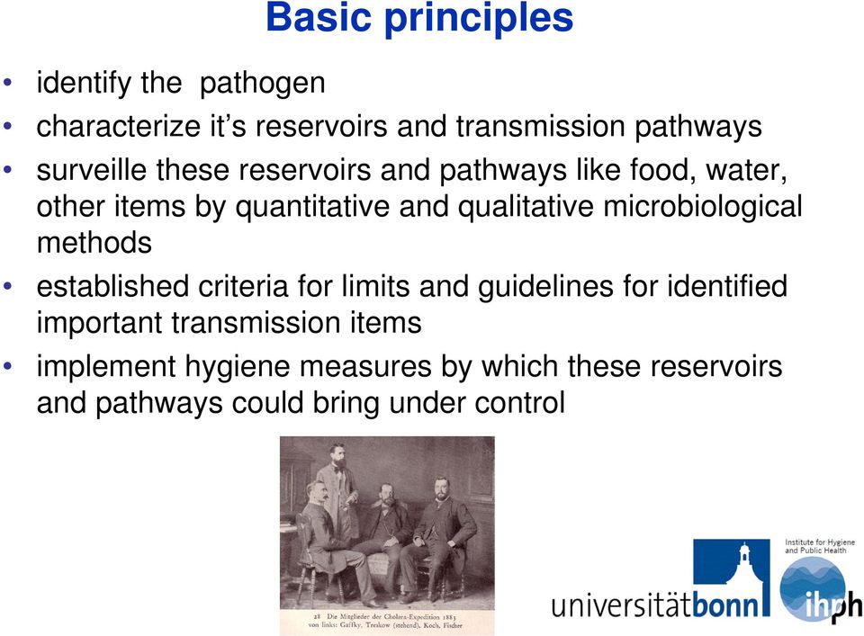 qualitative microbiological methods established criteria for limits and guidelines for identified
