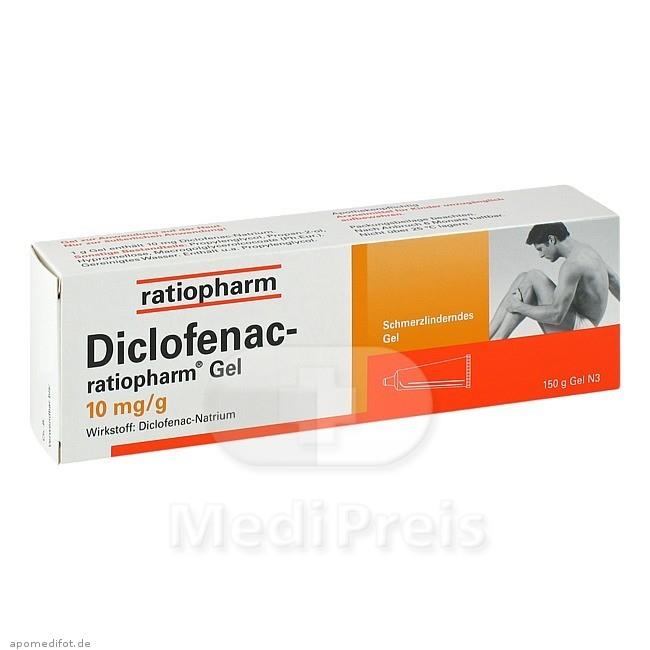 Einnehmen diclofenac zusammen novaminsulfon und Nicht