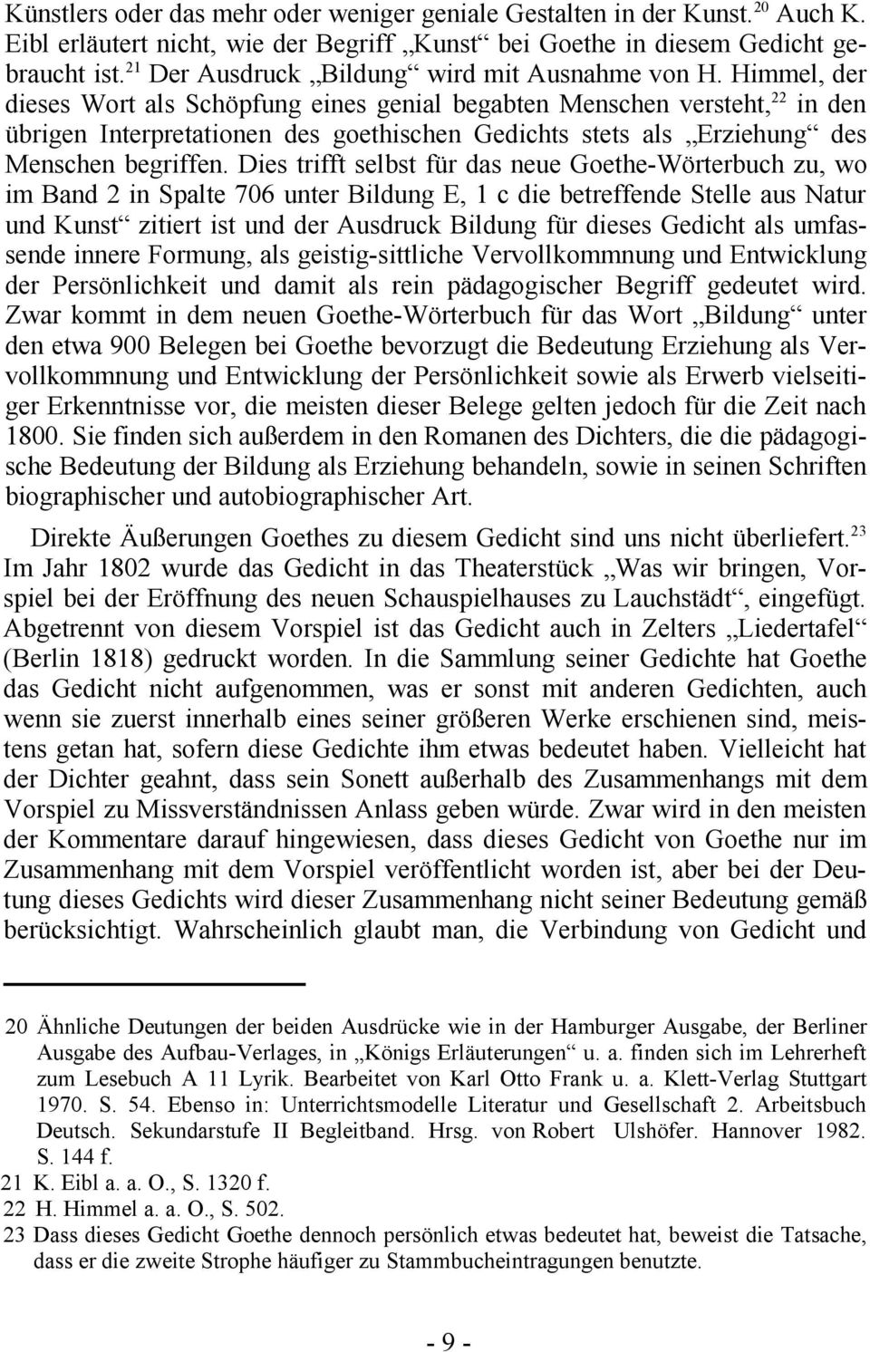 Johann Wolfgang Goethe Natur Und Kunst Pdf Kostenfreier Download