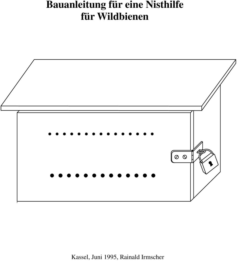 Wildbienen Kassel,
