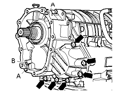 Stufe I II Festziehen Schrauben -1 3- handfest festziehen. Schrauben -1 14- in der angegebenen Reihenfolge mit 23 Nm festziehen.