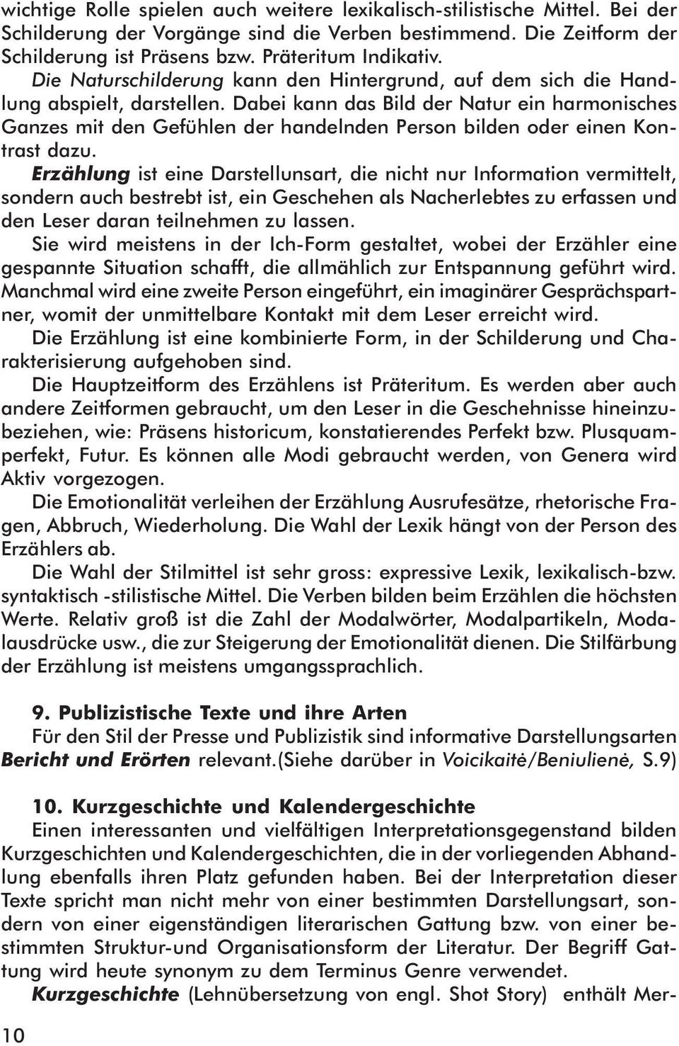 Kurzgeschichte beziehung charakterisierung schne eine Wohmann, Gabriele