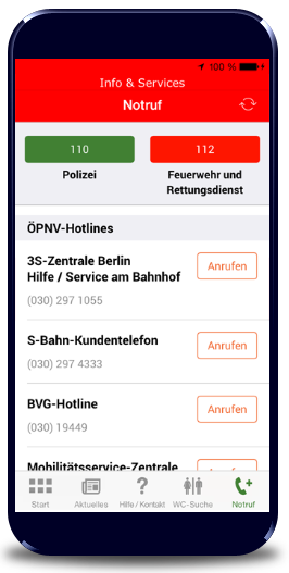 S-Bahn setzt die Informationsoffensive im mobilen Bereich mit einer S-Bahn-Info-App erfolgreich