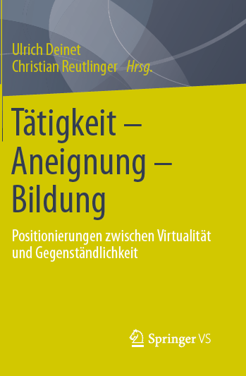 Dr. Ulrich Deinet, Fachbereich Sozial- und Kulturwissenschaften Werbung: Tätigkeit - Aneignung Bildung Neues Buch: 2014 Und