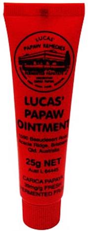 Lukas Paw Paw wurde eingesetzt gegen Hautirritationen wie trockene und rissige Haut Abszesse, Geschwüre, Prellungen, Verbrennungen Karbunkel, Hautwolf, Schnitte, Zysten Wundschurf, Hitzepickel