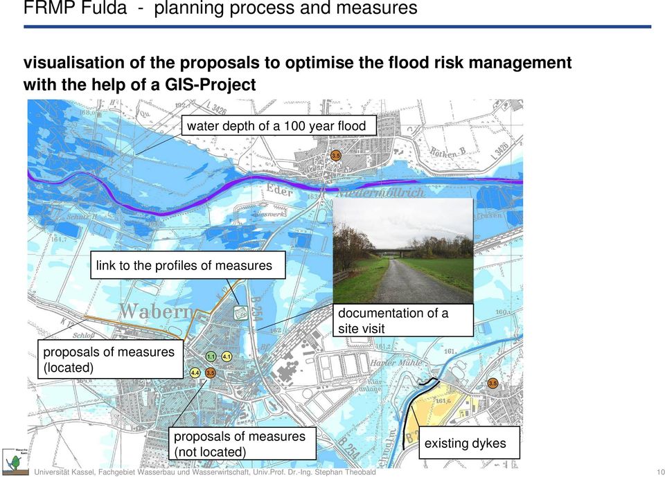 a 100 year flood link to the profiles of measures proposals of measures