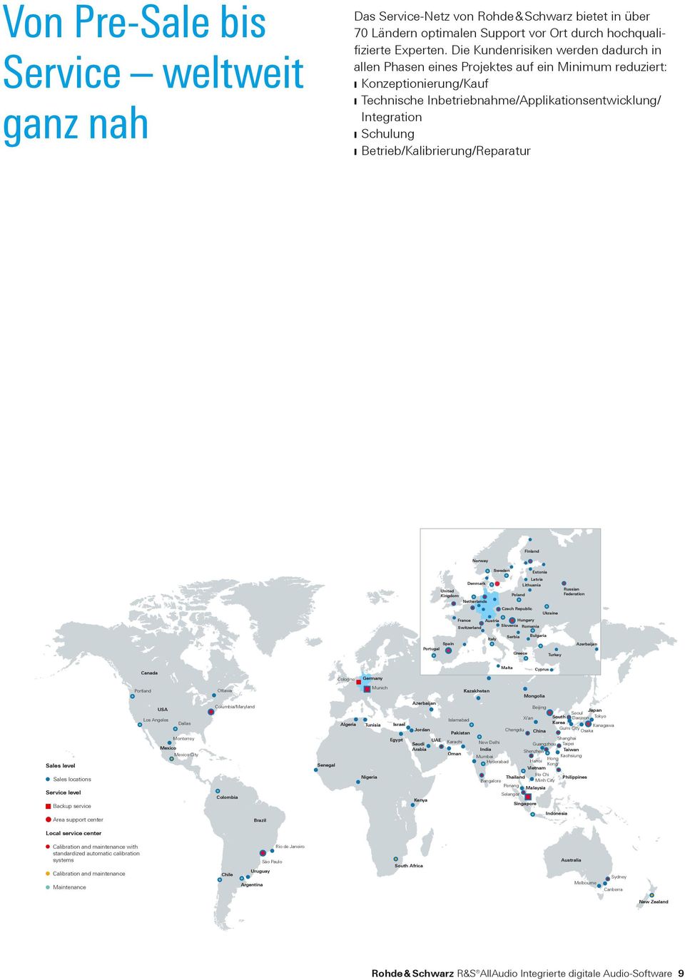 Betrieb/Kalibrierung/Reparatur Finland Norway Sweden Estonia Latvia Lithuania Denmark United Kingdom Russian Federation Poland Netherlands Czech Republic France Austria Switzerland Italy Ukraine