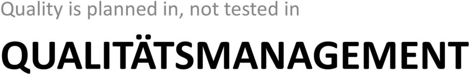not tested in