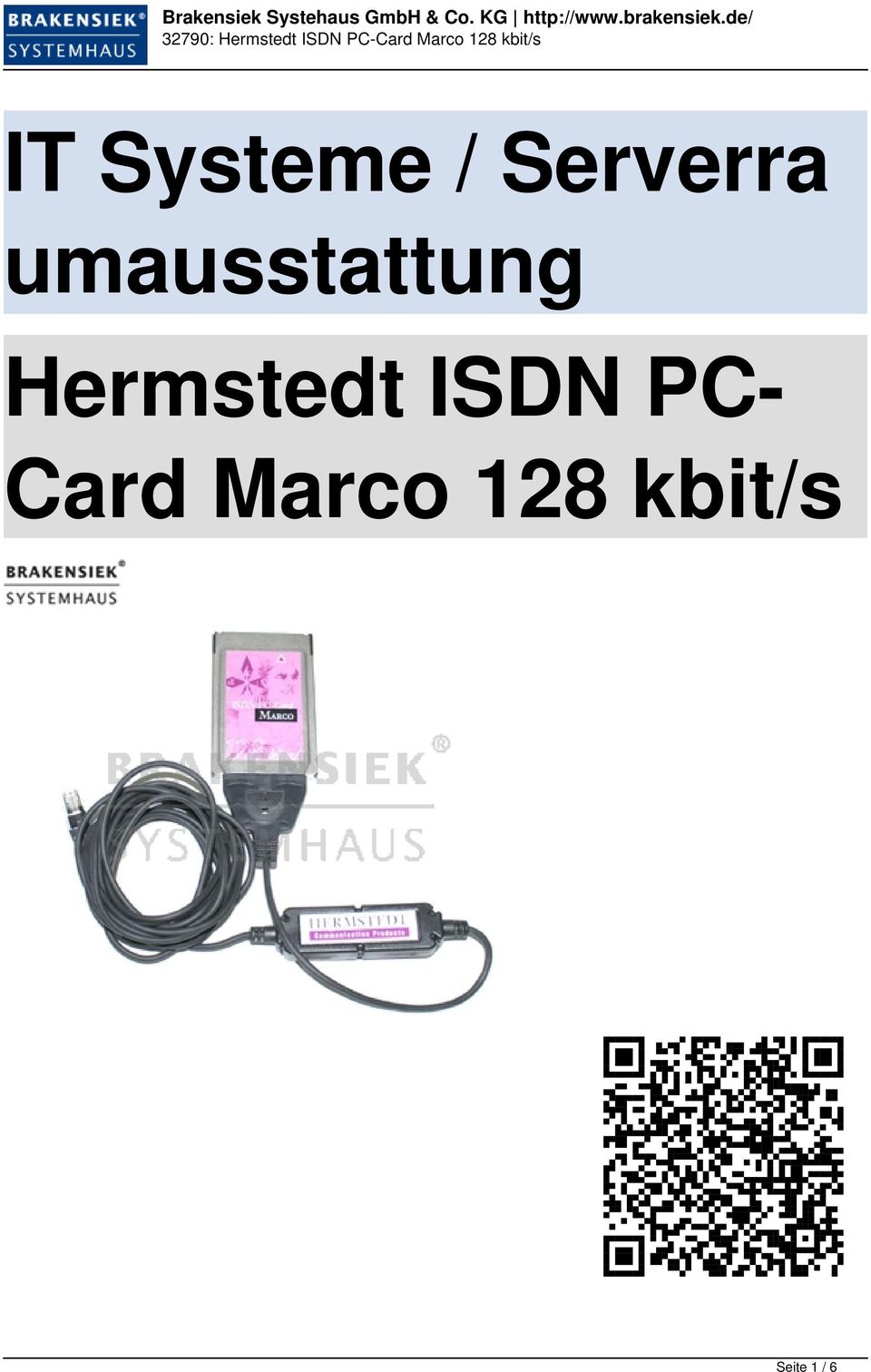 Hermstedt ISDN PC-