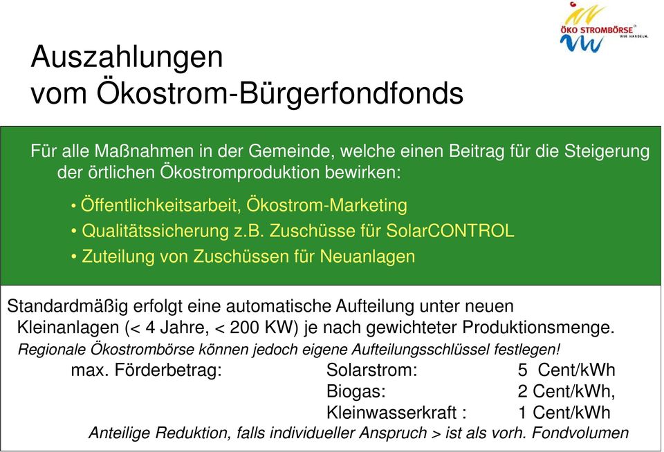 it, Ökostrom-Marketing Qualitätssicherung z.b.