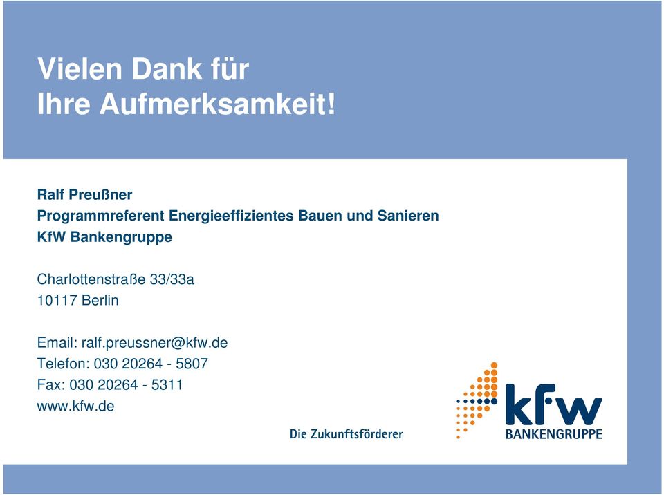 Sanieren KfW Bankengruppe Charlottenstraße 33/33a 10117