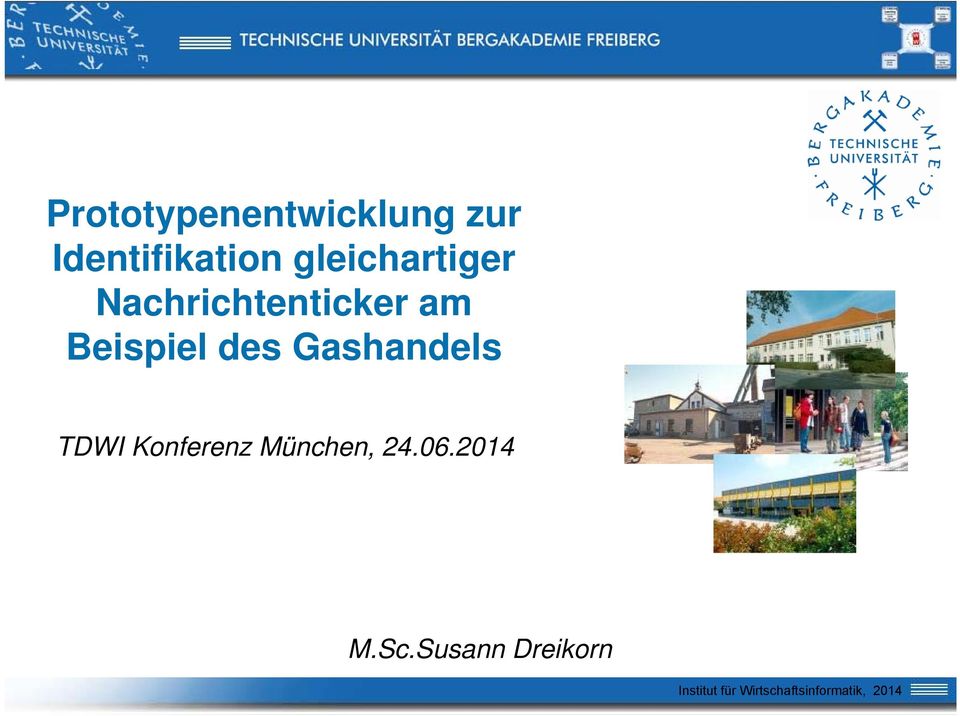 Gashandels TDWI Konferenz München, 24.06.2014 M.